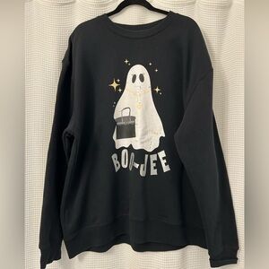 Living Fully Co. by Mallory Ervin Boo-Jee Ghost Sweatshirt